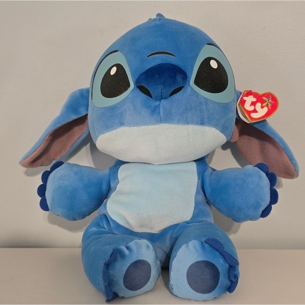 Disney x Ty Beanie Buddies Stitch Plush